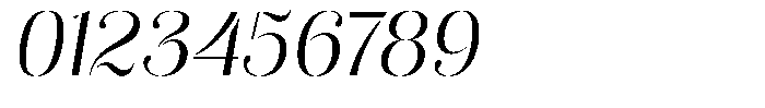 Akisan Slant Font OTHER CHARS
