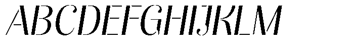 Akisan Slant Font UPPERCASE