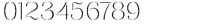 Akisan Thin Expanded Font OTHER CHARS