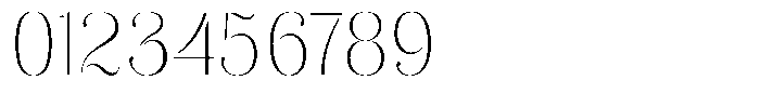 Akisan Thin Semi Condensed Font OTHER CHARS