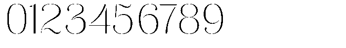 Akisan Thin Semi Expanded Font OTHER CHARS