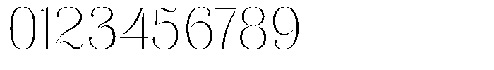 Akisan Thin Font OTHER CHARS