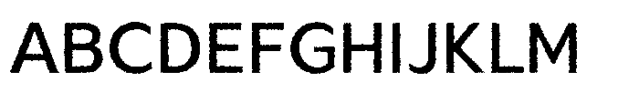 Akkhara Distort Font UPPERCASE