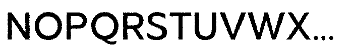 Akkhara Distort Font UPPERCASE