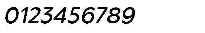 Akkhara Oblique Font OTHER CHARS