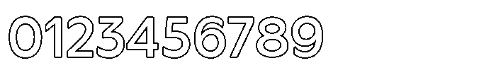 Akkhara Outline Font OTHER CHARS