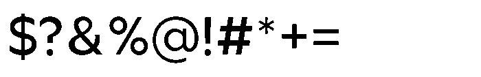 Akkhara Regular Font OTHER CHARS
