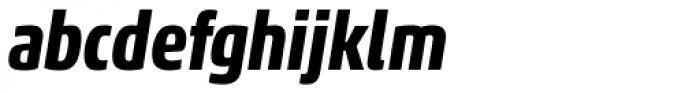 Akko Pro Condensed Bold Italic Font LOWERCASE