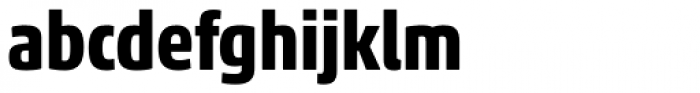 Akko Pro Condensed Bold Font LOWERCASE