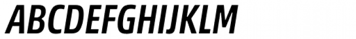 Akko Pro Condensed Medium Italic Font UPPERCASE
