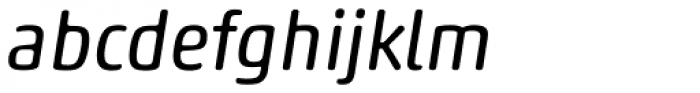 Akko Pro Rounded Italic Font LOWERCASE