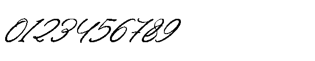 Akmelyn Beridge Italic Font OTHER CHARS