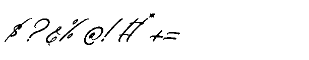 Akmelyn Beridge Italic Font OTHER CHARS