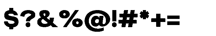 Akmorn Grotesque Black Font OTHER CHARS