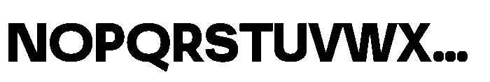Akmorn Grotesque Black Font UPPERCASE