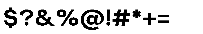 Akmorn Grotesque Bold Font OTHER CHARS