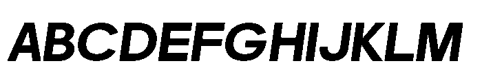 Akmorn Grotesque Extra Bold Italic Font UPPERCASE