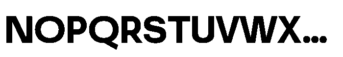 Akmorn Grotesque Extra Bold Font UPPERCASE