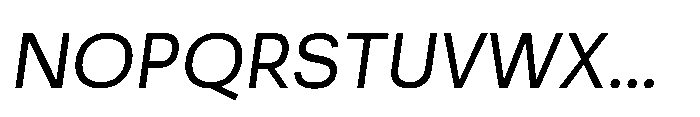 Akmorn Grotesque Italic Font UPPERCASE