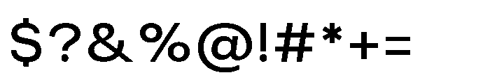 Akmorn Grotesque Medium Font OTHER CHARS