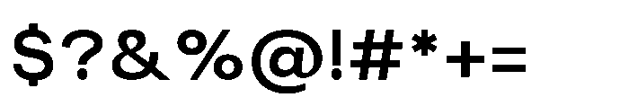 Akmorn Grotesque Semi Bold Font OTHER CHARS
