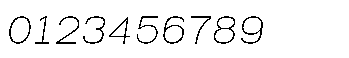 Akmorn Grotesque Thin Italic Font OTHER CHARS