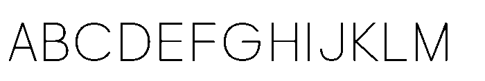 Akmorn Grotesque Thin Font UPPERCASE