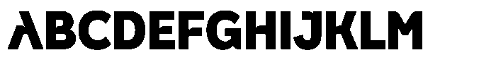 Akren Font UPPERCASE