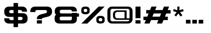 Akrux Black Font OTHER CHARS