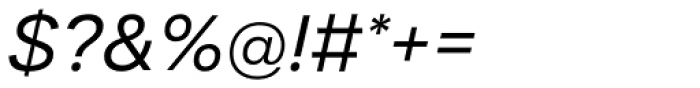 Aksara Italic Font OTHER CHARS