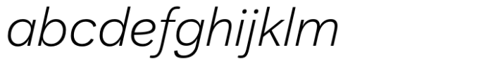 Aksara Light Italic FONT