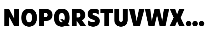 Aksen Condensed Heavy Font UPPERCASE
