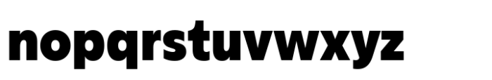 Aksen Condensed Heavy Font LOWERCASE