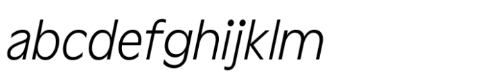 Aksen Condensed Light Italic FONT