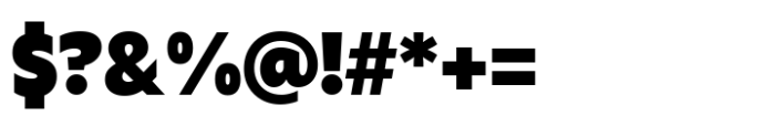 Aksen Condensed Ultra Font OTHER CHARS