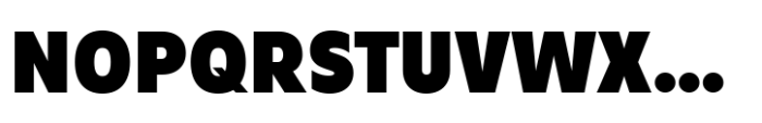 Aksen Condensed Ultra Font UPPERCASE