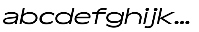 Aksen Expanded Italic FONT