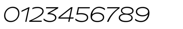 Aksen Expanded Light Italic Font OTHER CHARS
