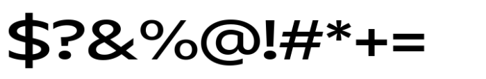 Aksen Expanded Medium Font OTHER CHARS