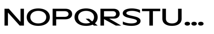 Aksen Expanded Medium Font UPPERCASE