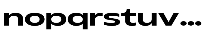 Aksen Expanded SemiBold Font LOWERCASE