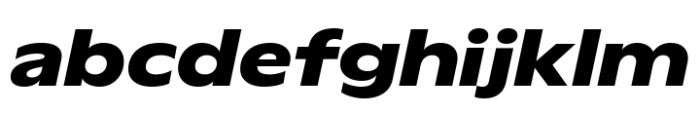 Aksen Extended Bold Italic FONT