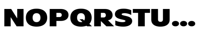 Aksen Extended Heavy Font UPPERCASE