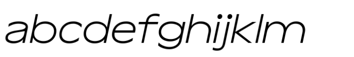 Aksen Extended Light Italic FONT