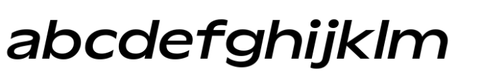 Aksen Extended Medium Italic FONT