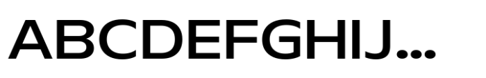 Aksen Extended Medium Font UPPERCASE