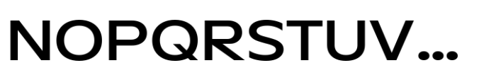 Aksen Extended Medium Font UPPERCASE