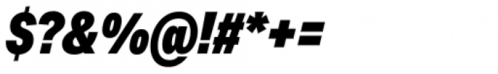 Aktiv Grotesk Cd Black Italic Font OTHER CHARS