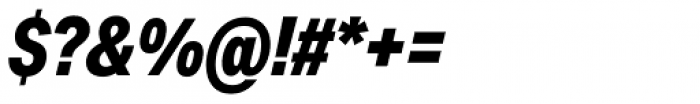 Aktiv Grotesk Cd XBold Italic Font OTHER CHARS