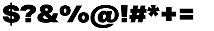 Aktiv Grotesk Ex Black Font OTHER CHARS